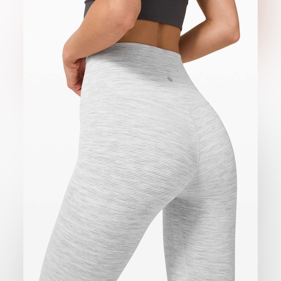 Lululemon Align High Rise Pant II 25" Wee Are From Space Nimbus Battleship Yoga - Picture 1 of 13